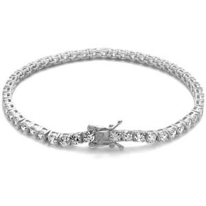 925 Sterling Silver 4mm CZ Tennis Bracelet